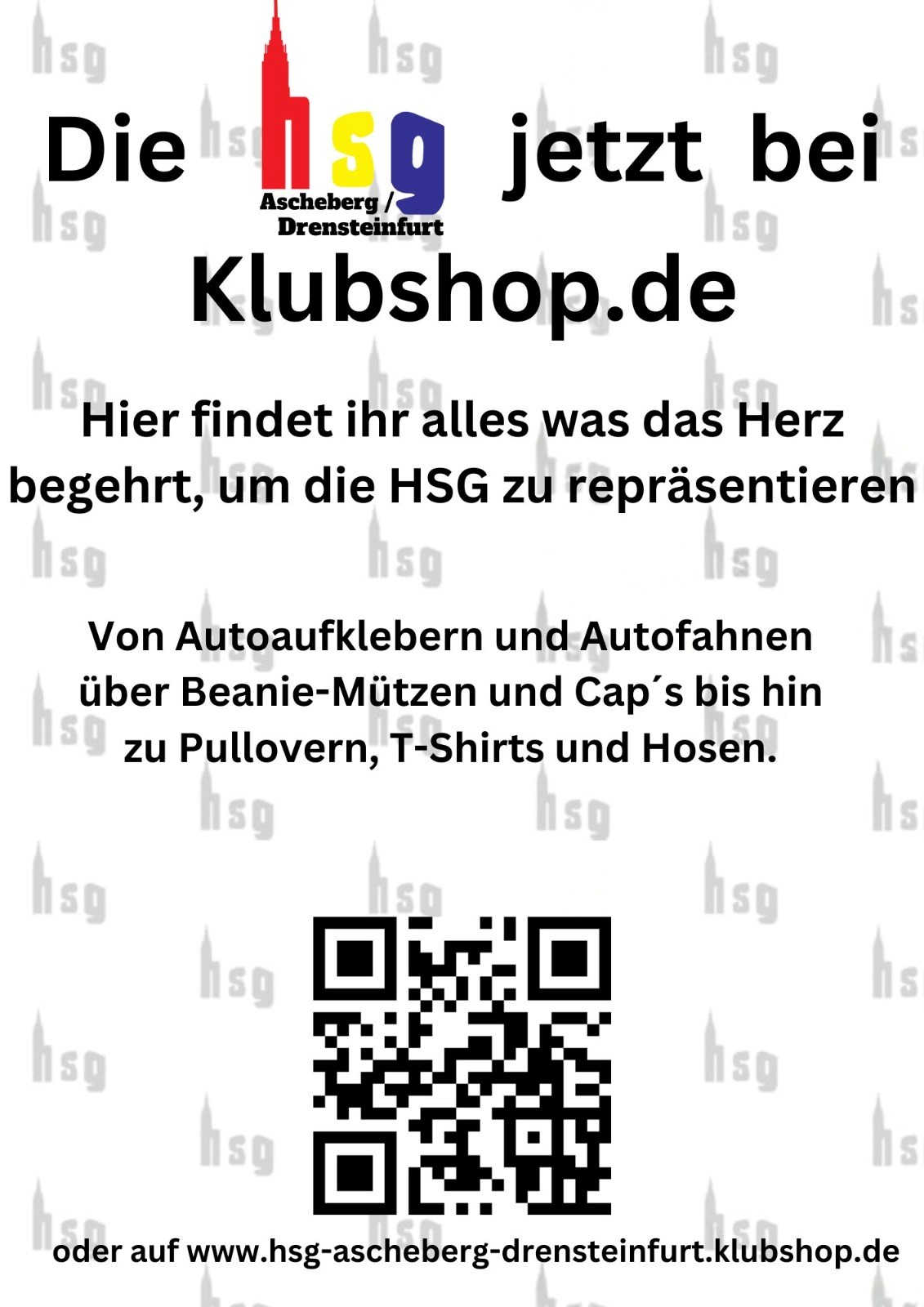 HSG Jetzt bei Klbshop | DJK-Drensteinfurt