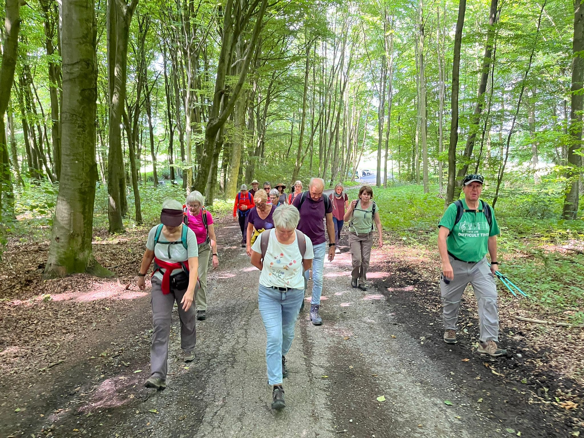 Sport im Park | Rundweg um den Longinusturm in den Baumbergen | DJK