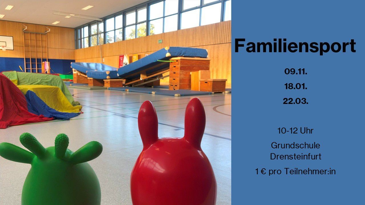 Familiensport 2025 | Termine | DJK-Drensteinfurt